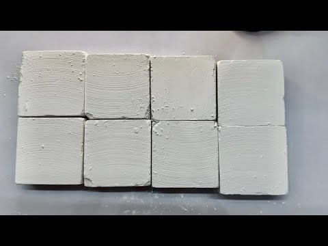 8 Blocks of Sports Gym Chalk | Speed Up Version | Oddly Satisfying | Sleep Aid | ASMR