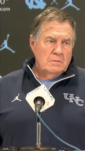 Bill Belichick on UNC Penalties After Duke Loss #shorts