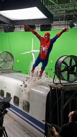 How This Skyscraper Jump Was Filmed! 🏙️🔥 Spider-man and Superhero bts