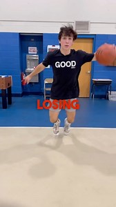 If you lose the ball going full speed it’s because you don’t practice going full speed with the ball enough… Here’s a For Part Workout To Fix That‼️: 1. Low Throughs 2. Wrap Behinds (no dribble in between Wraps) 3. Tween Behind Continuously 4. across Tween Behind Continuously If you are looking for more than just helpful Drills and you want a COMPLETE GUIDE to improve as a hooper I got you… I have an app📲 that takes care of everything you need on the court including strength, skills, jumping, m
