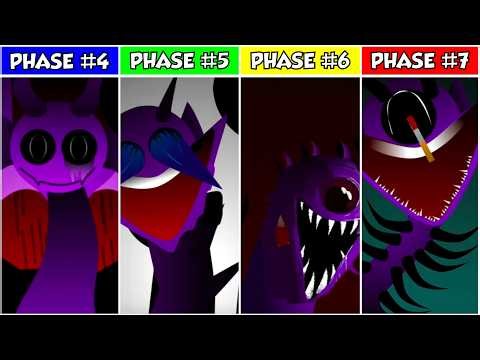 Incredibox Sprunki Phase 4 New MOD vs 5 vs 6 vs 7