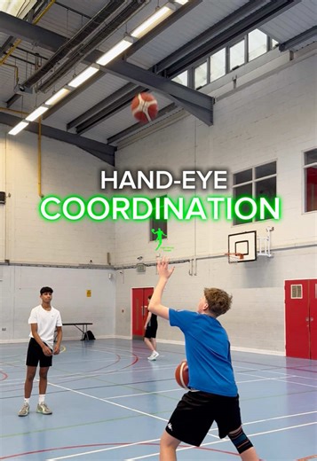Hand Eye Coordination🏀🔥 The first pass can go to either hand. The passer decides. The receiver must control that pass with the hand it is thrown to. Immediately after, the passer throws a second higher pass, and the receiver must catch it with the hand that’s not dribbling.💪 This drill builds peripheral vision, multitasking, and ambidextrous control while keeping your head up and your dribble tight.🧠 #Basketball #BasketballTraining #BasketballDrills #HandEyeCoordination