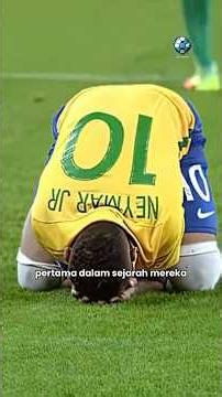 Neymar mengukir sesuatu yang belum pernah dicapai Brazil