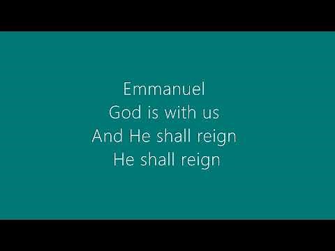 GOD WITH US lyrics, album by Don Moen (Crown Him).