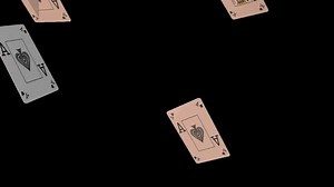 gambling card animation