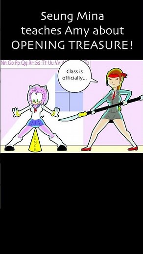 Seung Mina opens Amy's treasure!