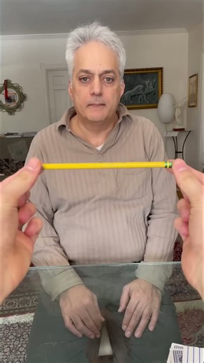 Bending pencil magic tutorial 😱😂