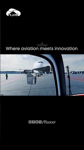 From Real Runways to Virtual Worlds | How Airports Train with VR ✈️ #aviationtech #virtualreality