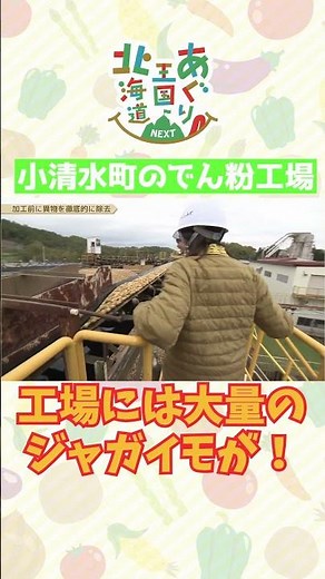 でん粉工場は超ダイナミック！