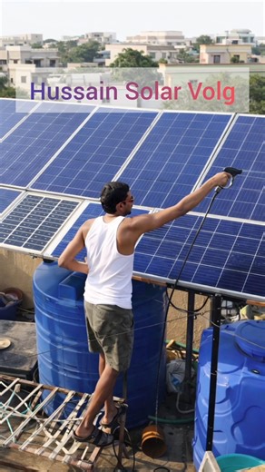 The Right Way to Clean Solar Panels Safely #safety #cleaning #tutorial