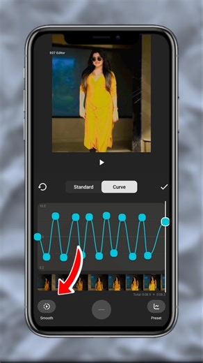 Inshot Smooth Slow Motion & Speed - Tutorial #edit #tutorial
