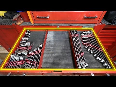 DIY Wrench Organizer