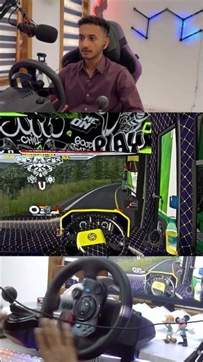 Ets2 Multiplayer | Singam & Oneness🔥| Kerala Tourist Bus Mod Ets2 | Logitech G29 | Mallu Garage 2.0