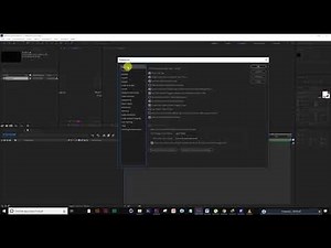 Allow scripts to write file and access network in preferences After effects CC 2019