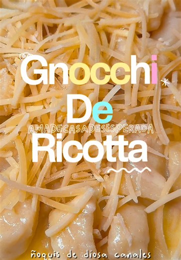 Gnocchi de ricotta: 500gr ricotta 300 gr harina todo uso 5 cucharadas de pecorino 1 huevo #TikTokCreatorSearchInsightsIncentive #cocinandoparalasemana