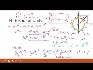 L20-B Nth root of unity and Discrete Fourier Transform