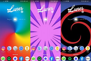 SwirlWalls, coloridos fondos de pantalla animados del creador de Action Launcher