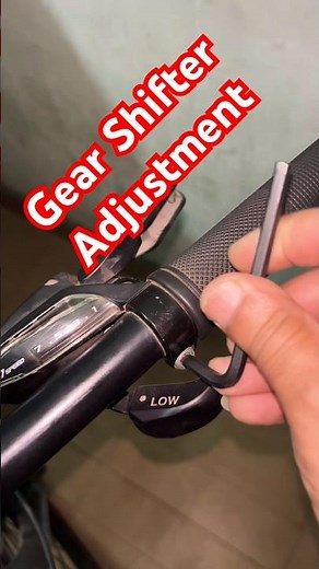 Shimano gear shifter adjustment?? #shorts #cycle #gear #mtb