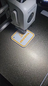 3D Printed Custom Logo Keychain #logo #3dprinted