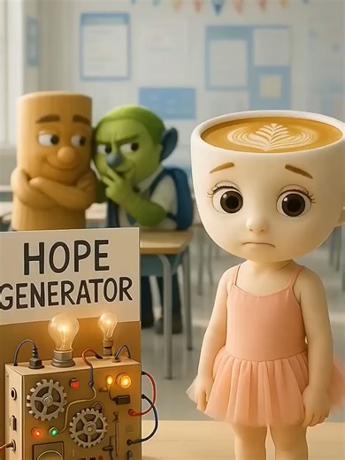 Ballerina Cappuccina Baby Rescues Tung Tung from Earthquake