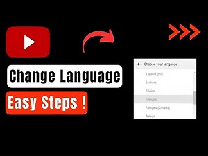 How to Change Language on YouTube (Step-by-Step Tutorial)