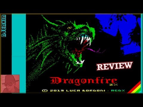 Dragonfire ZX : Homebrew from 2018 - on the ZX Spectrum 48K !! with Commentary