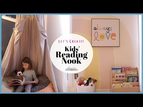 Create a Kids’ READING CORNER! | DIY + Budget-Friendly Book Nook
