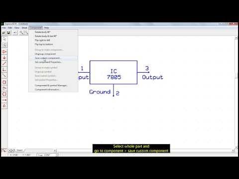 How to add custom component to ExpressSCH