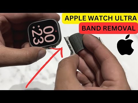 APPLE WATCH ULTRA - HOW TO ATTACH AND REMOVE BAND/STRAP FAST!