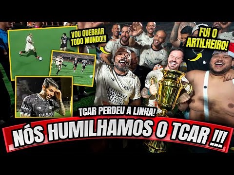 HUMILHAMOS O TCAR NO FUTEBOL!!!! E ELE PERDEU A LINHA!
