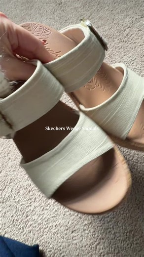 Skechers wedge sandals 👡 #skechers #sandals #qvc