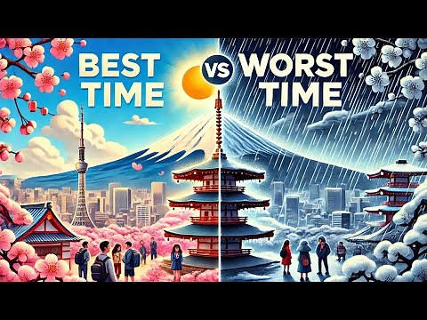 BEST and WORST Months For Japan Travel
