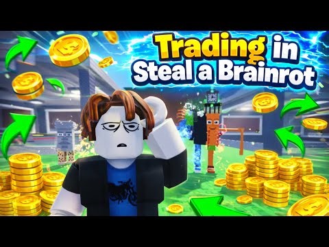 TRADING IN STEAL A BRAINROT (TRADING WITH LIVESTREAMERS) (LIVESTREAMING)