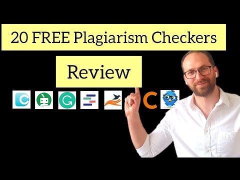 Review of 20 Free Plagiarism Checkers + Paid Ones