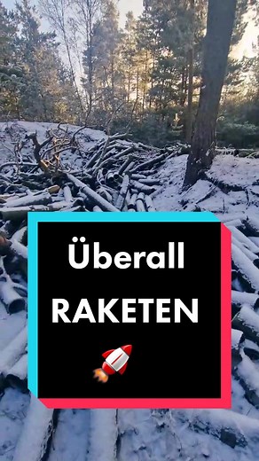 Raketenfunde im geheimen Wald Deutschlands