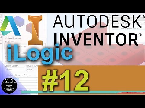 12 AUTODESK INVENTOR ilogic Tutorial ( Format Function )