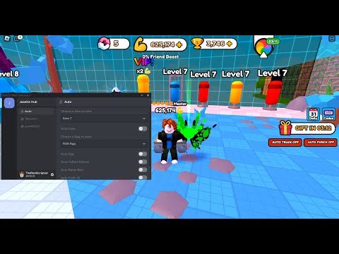 Punch Wall Simulator Script - Auto Win And Auto Buy Eggs