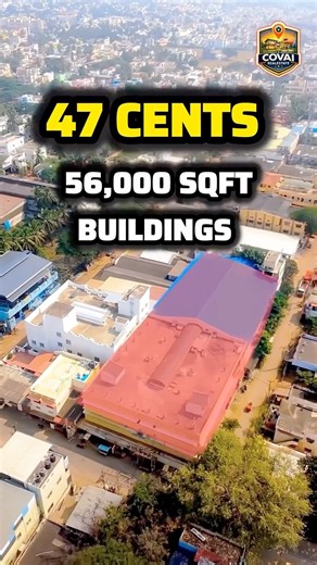 ꧁𓊈𒆜🆄🆂🅰🅸🅽𒆜𓊉꧂ on Instagram: "🏢 MASSIVE COMMERCIAL PROPERTY FOR SALE 🔥 📍 Prime Location – Coimbatore ✨ Property Highlights: 📐 Land Area: 47 Cents 🏗️ Built-up Area: 56,000 Sq.ft 🏢 Ready-to-Use Large Structure 💰 Ideal for Rental Income / Investment / Commercial Use 🚀 Perfect For: ✔ IT / Software Offices ✔ Warehouse / Godown ✔ Educational Institutions ✔ Hospital / Clinic ✔ Corporate Office ✔ Showroom / Multi-purpose Commercial Use 💎 Why Invest Here? 🔹 High rental yield potential 🔹 