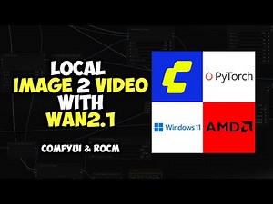 Local Image 2 Video - Wan2.1 on AMD GPU with ComfyUI ROCm on Windows 11