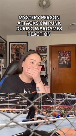 Court ⭐️ on Instagram: "I’m so confused as to who this was or who it could be #prowrestling #wwe #fyp #fyp #rawonnetflix #ppv #wweonnetflix #reaction #rhearipley #wweraw #survivorseries #wargames #mystery #cmpunk #sethrollins #austintheory #whoisit"