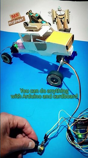 #diy make cool #project car with #Arduino #handmade #arduinoproject