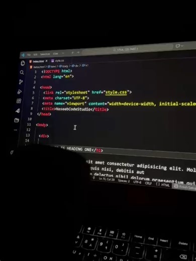 Beginners Are Making This Web Dev Mistake ❌ Start Like a Pro If you’re a beginner wondering where to start learning web development, this video by NaseebCodeStudio is your complete roadmap! 🚀 In this tutorial, we share 100% free resources to help you master web development basics and fundamentals, then smoothly move into HTML and upcoming CSS courses. Our HTML & CSS course is divided into 3 parts, and Part 1 is already LIVE on the NaseebCodeStudio YouTube channel with all videos available for f