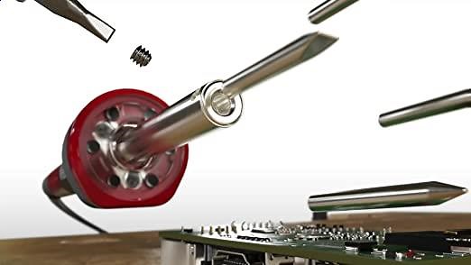 Weller WLIRK3023G 30W Soldering Iron Kit, LED Halo Ring, with Ergonomic Molded Pencil Grip Handle