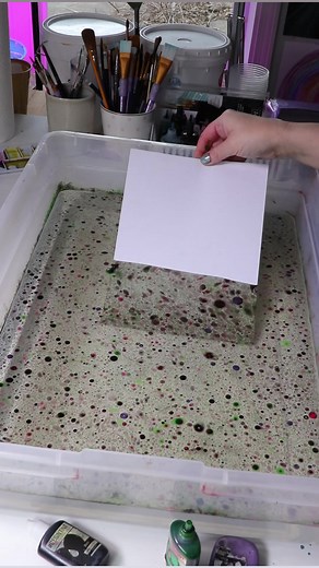 2.1M views · 602 reactions | Marble magic #marbling | Josie Lewis Art | Facebook