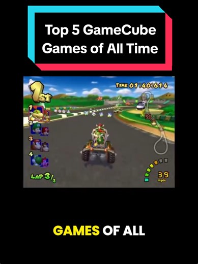 Top 5 GameCube Games of All Time The Nintendo GameCube was way more stacked than people remember. From all-time classics to genre-defining games, these are the GameCube titles fans still talk about today. What’s your number one GameCube game? #gamecube #nintendo #retrogaming #fyp #gaming