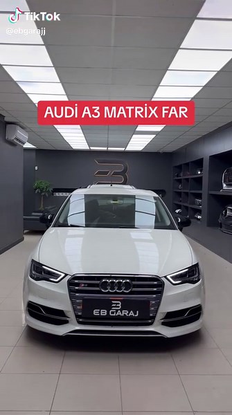 AUDİ A3 İçin Matrix LED Far Uygulaması