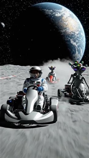 car racing for alien ✨ #promo #automobile #remix #humor