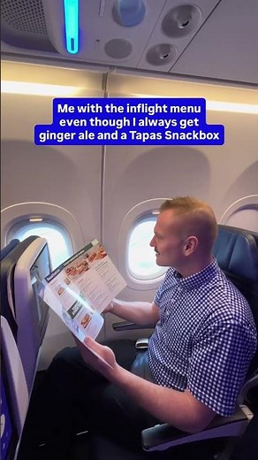Drop a 🫒 below if you're also Team Tapas #UnitedAirlines #Snackbox #GingerAle #Onboard #Funny