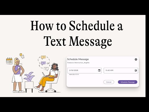Set It and Forget It: How to Schedule Text Messages in MessageDesk