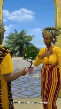 👑 A CHALLENGE for the new pack! 😍✨ #ad #TheSims4 #RoyaltyAndLegacy #CrownAndLegacy